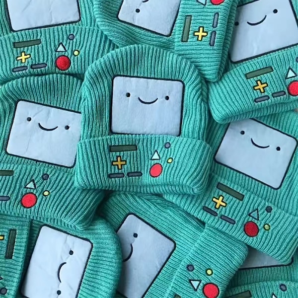 Adventure Time Anime Hue Beanie til Voksne Mænd Kvinder Sjov Hat