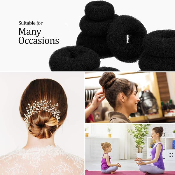 Donut Bun Maker, Ring Bun Maker Set, Säker och hållbar, Mjuk och Elasti