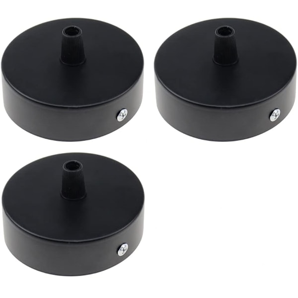 3 stk takbaldakin 8cm ledningstrekk for lysekrone magnetisk konturert wi
