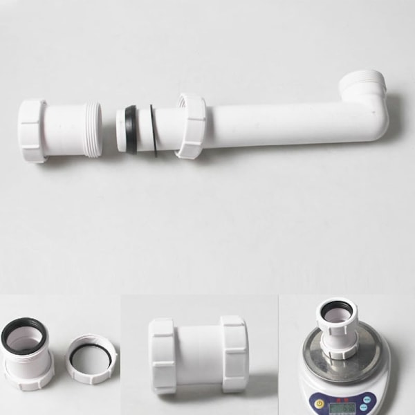 Klämringskopplingar för 40mm raka PVC-rör