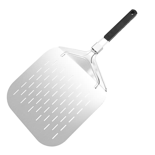 Pizza spade i aluminium, perforert pizzaspade, 32 cm det ideelle pizzatilbehøret