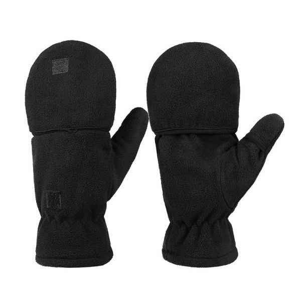 Vinterkonvertibla handskar Flip Top Vantar Varm Polar Fleece för Vinter
