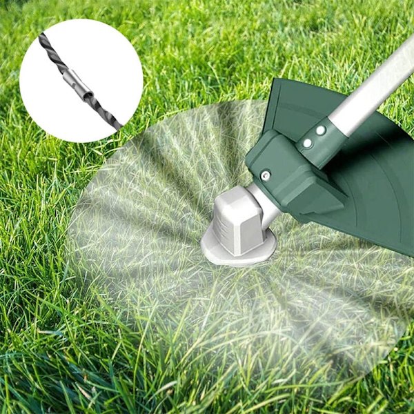 Pakke med 10 gressklippertråder + 2 hetter, diameter 3,5 mm, kompatibel med Bosch F016800431 AFS 23-3 erstatningsspoler