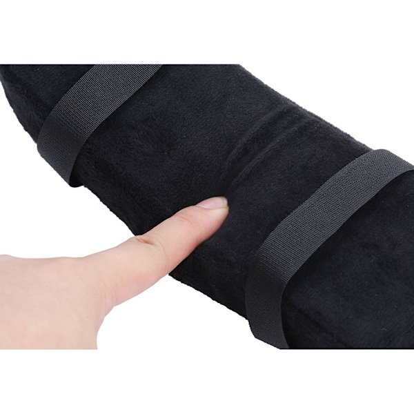 2 st Armstödsdynor för Stolar Ultramjukt Minnesskum Armbågskudde Stöd Universell Passform Eller Kontorsstol, 23,5*7,5*3cm