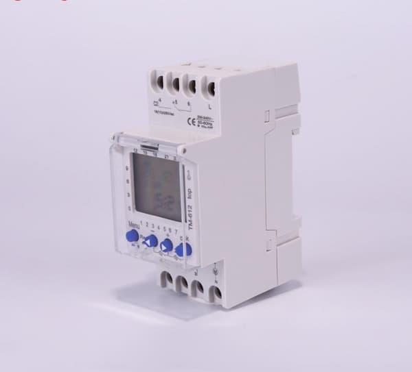 Dual Channel Timer, 220V Modulært Ur, 7 Dage, 24 Timer, Programmerbar Pool Timer, LCD Elektronisk Digital Kontakt, Digitalt Ur