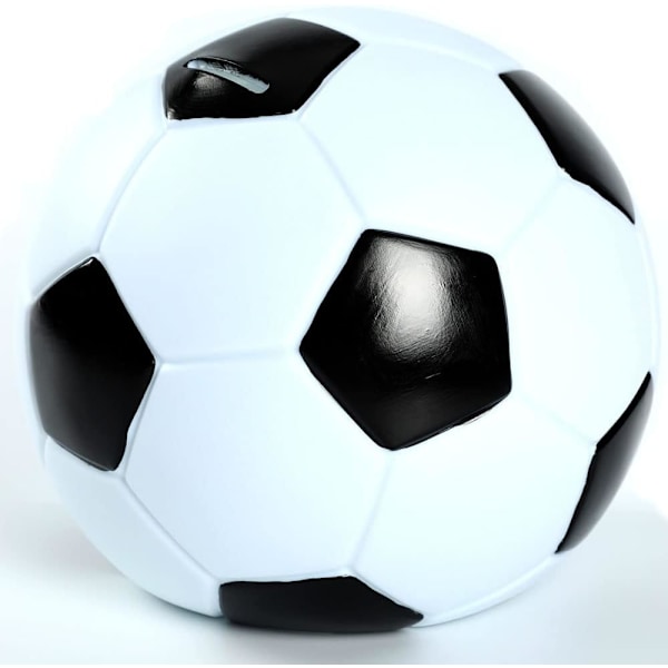 Fotbollsspargris för pojkar och flickor, krossäker fotbollsformad sparbössa