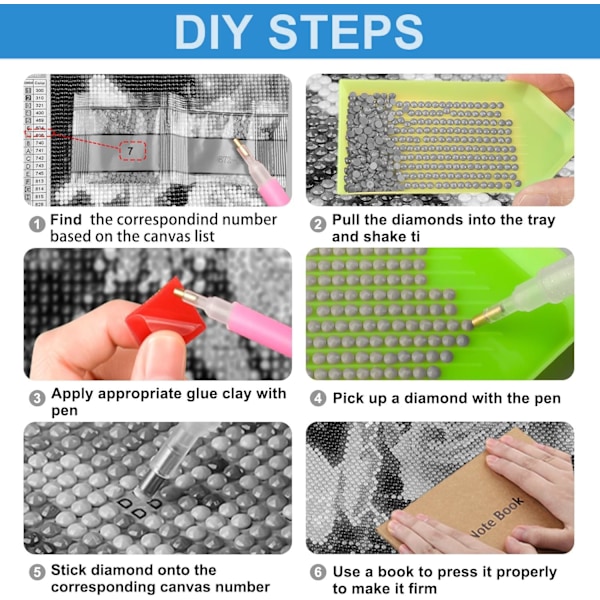 Blomster Diamantkonst Kit för Vuxna - 5D Vas Diamantkonst Kit, DIY Blommig Ädelsten Konst DIY Hantverk Kit Hem Väggdekor Gåvor 30x40 cm