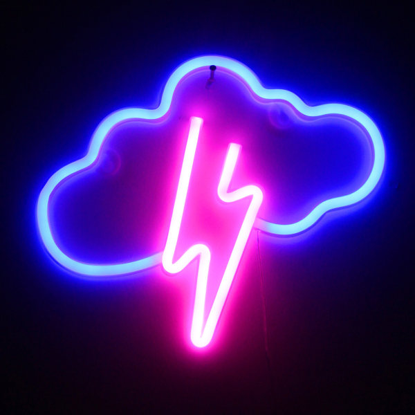 Neon-kyltti matalajännitteinen USB-akkuvirtalähde LED-valopalkki kyltti kotiin O