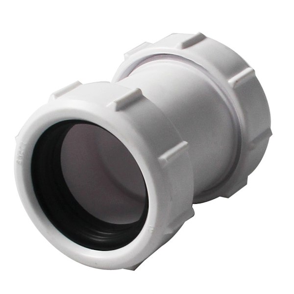 Klämringskopplingar för 40mm raka PVC-rör