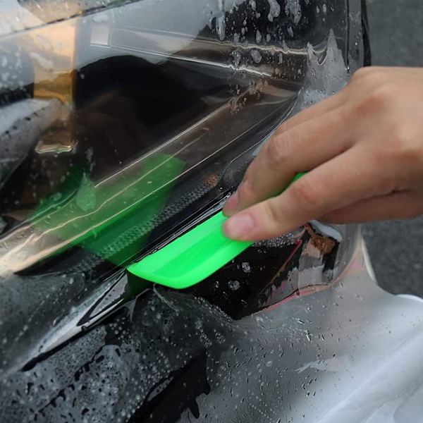 3 i 1 TPU Squeegee Material, PPF Squeegee, Bil Anti-Scratch Gummi Squeege