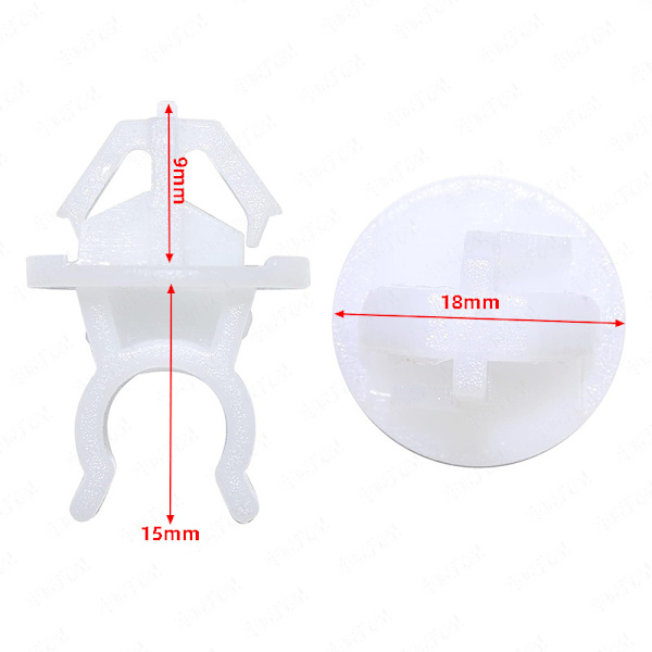 30 st Bonnet Hållare Clips Bil Bonnet Clips Bonnet Stöd Rod Hållare B