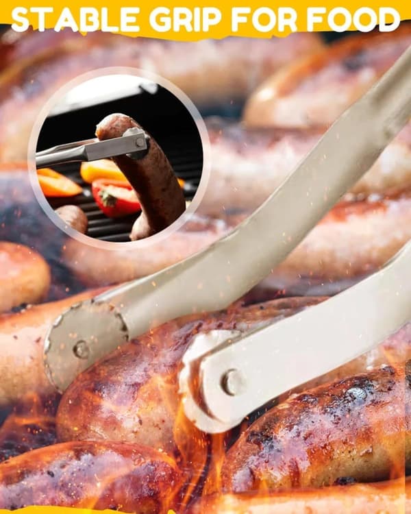 2 stk. BBQ-pølsevender, pølsevender, BBQ-pølsevender