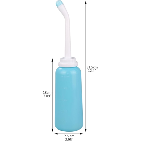 st 500ML Portabel Bidé för Resor med Väska
