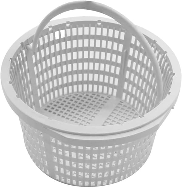 Rund Korg för Poolskimmer - Diameter 16,8 cm - Vit