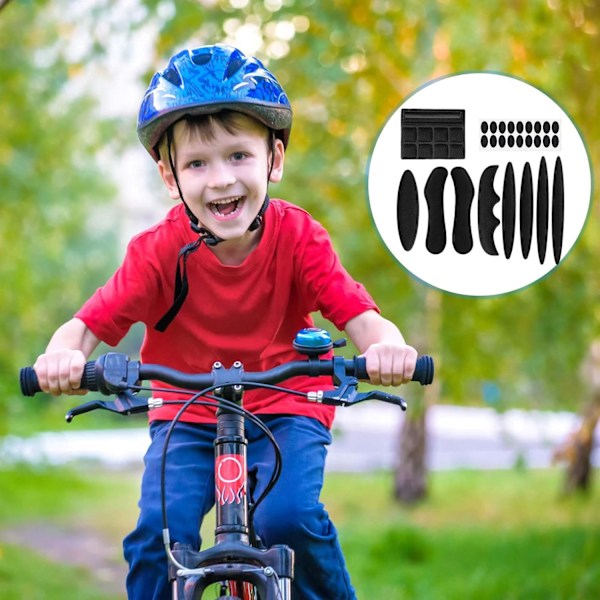 Universella Ersättningsskumdynor för Cykelhjälm, Cykelhjälmsdynor, Cykelhjälmstillbehör, Ersättningsskum för Hjälm, Cykelhjälmsöverdrag (B