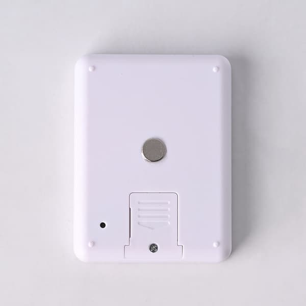 Digital timer med magnet - køkkenur hvid