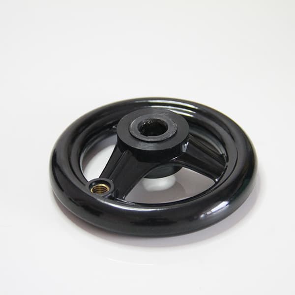 Fræsemaskine 12 x 125 mm Eget Håndhjul Sort