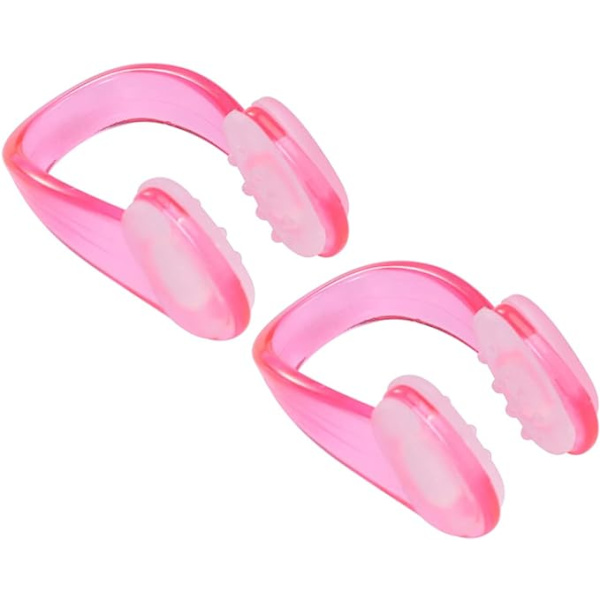 2 Pack Silikon Öronproppar Barn Öronproppar Näsklämma Simning Näsklämma Vuxen