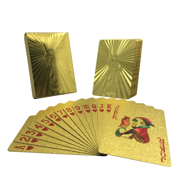 Spelkort / Kortlek - Guld
