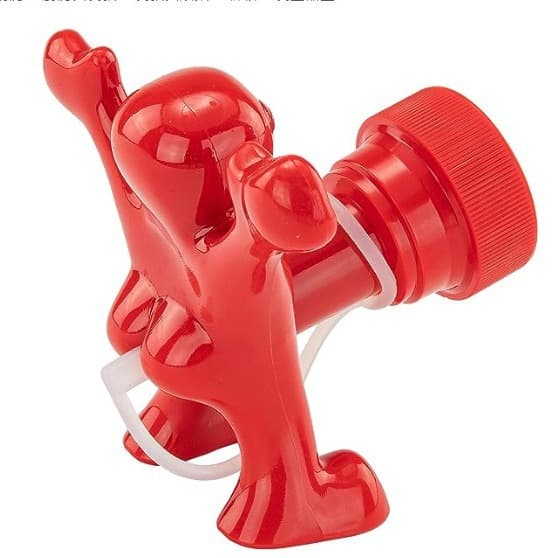 Kryddflaska Topper, Röd, One Size