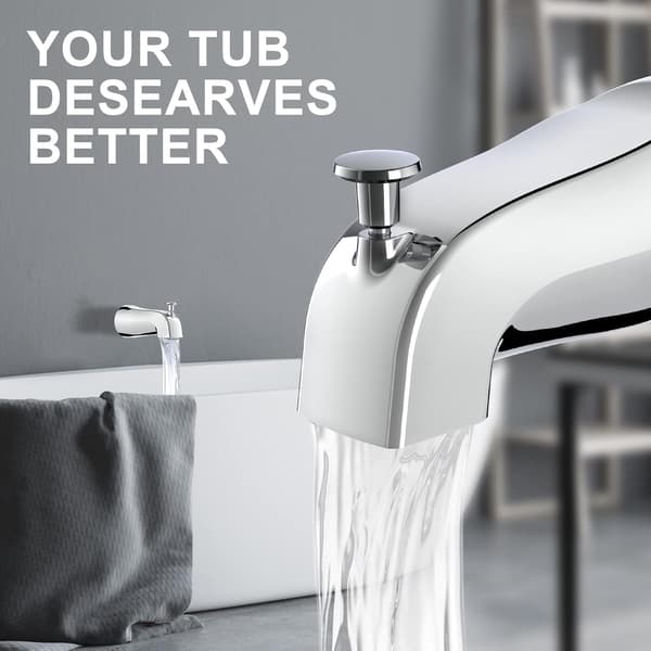 Universal badekarudløb med diverter - 5\" badekarhane