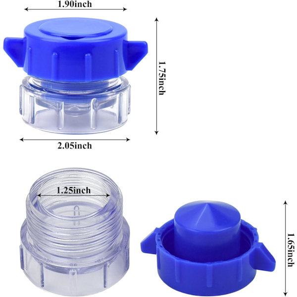 2-pack Mini pillerkrossare, bärbar, kompakt medicinkrossare, pillerkrossare, professionell och hushållskrossare för äldre, barn och husdjur