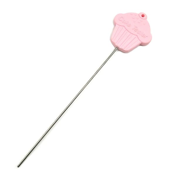 Rostfritt stål Cake Tester Söt Cupcake Shape Cake Tester Probe Skewe
