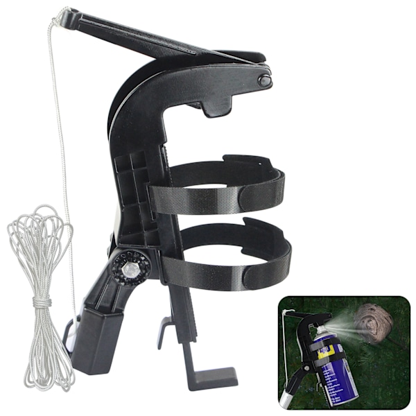 Sprayboksforlengeradapter, Sprøyteholderadapter for veps, hornets og bier, Sprøytstang for maling, tre, vindusvask