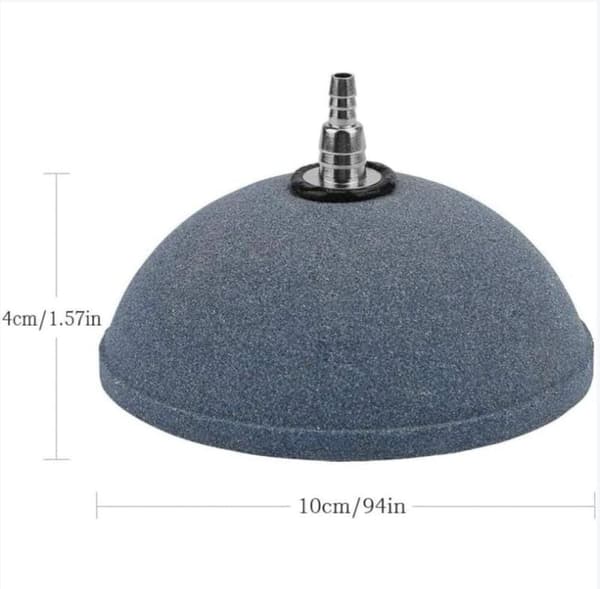 Kugleboble Diffuser Sintret Boblesten Bobler Akvarium Lydløs Luftdiffuser Akvarieluftsten Boble 10 cm til Akvarium Fisketank Hydroponik AI