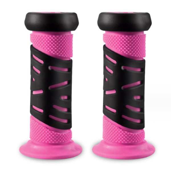 1 par barnehåndtak til sykkel 9,5*4CM rosa