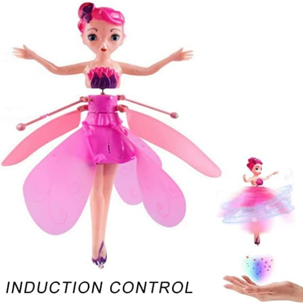 Magic Flying Fairy Princess Doll, Flying Fairy Doll Leker for jenter, Sk
