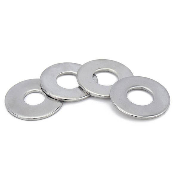 M10 Metallskiver, 20 stk. Skiver i rustfritt stål, M10 x 30 mm flate skiver, 304 rustfrie stålskiver, Penny-skiver for skruer og muttere