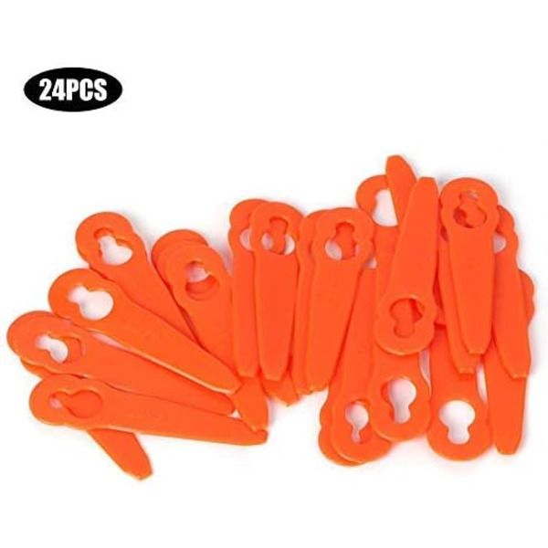 24 stk. trimmerhoveder i plast, reservedele til Stihl