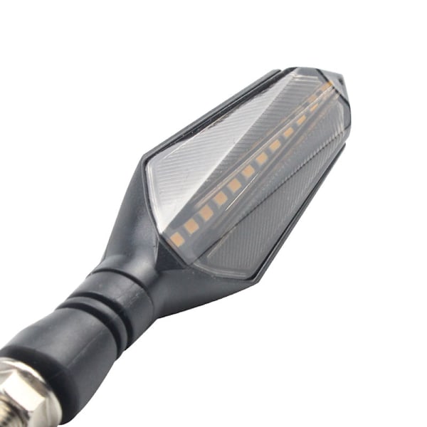4 stk. motorcykelblinklys, LED-flydende blinklys, blinklys