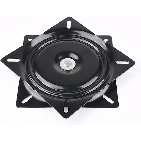 15cm Svingbrett Kraftig Firkantet Svingplate - Stålkulelager - 360° Roterende Baseplate for Barkrakk, Stol, TV-bord, Bar, Svingbart Båtsete