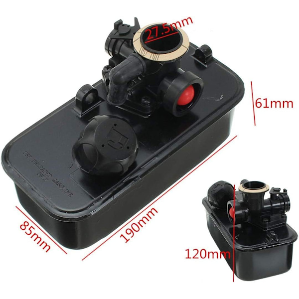 Kaasuruohonleikkurin kaasutin Briggs & Stratton 494406 499809 498809A -malleihin