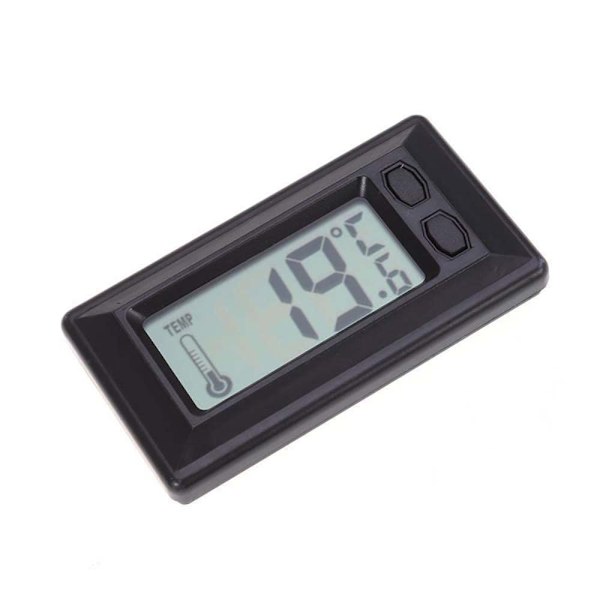 Mini digital biltermometer svart