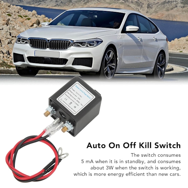 DC12V Fjärrbatterifrånkopplingsbrytare, Stöldskyddsbrytare för bil för att förhindra batteriladdning, Högströms Batterifrånkopplings Huvudkontroll
