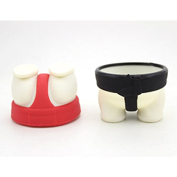 Sumo Egg Holder Cup (Sett med 2 stykker) (Materiale: Silika gel + pp)