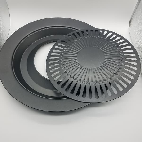 32cm bærbar gasskomfyrtilbehør - Gasskomfyrgrillplate