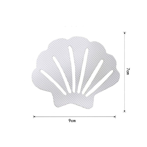 20 stk. Sklisikre badekar klistremerker, transparente sklisikre striper, selvklebende sklisikre klistremerker, egnet for badekar/trappetrinn