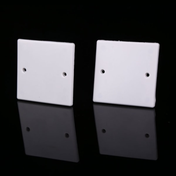 5pcs Cover for masonry recessed box - without screws - 86x86mm, Unknown