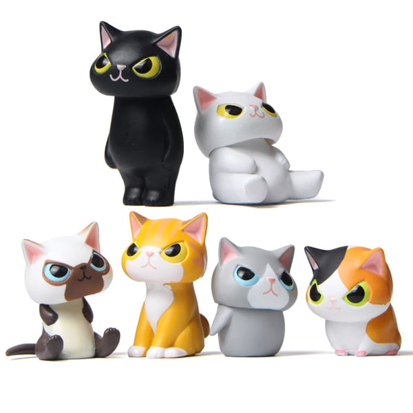 Animal Disguise Cat - Cute animal doll with cat head, miniature figuri