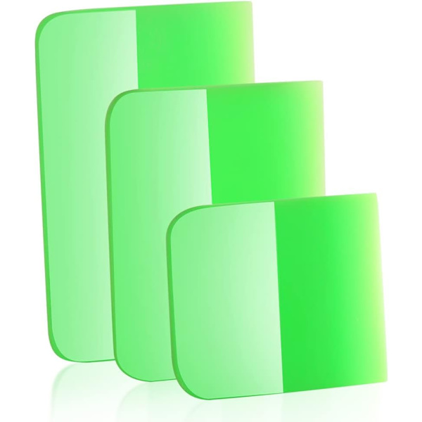 3 i 1 TPU Squeegee Material, PPF Squeegee, Bil Anti-Scratch Gummi Squeege