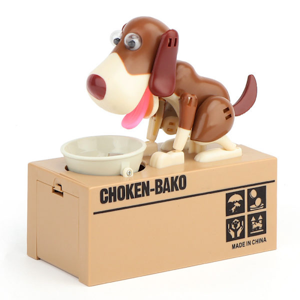 Possu-possu, My Dog Piggy Bank, Robottikolikoita syövä leluraha-automaatti, Sa