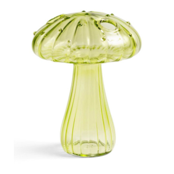 Kreativ glasblomster vase Delikat svampeformet hydroponisk plante P