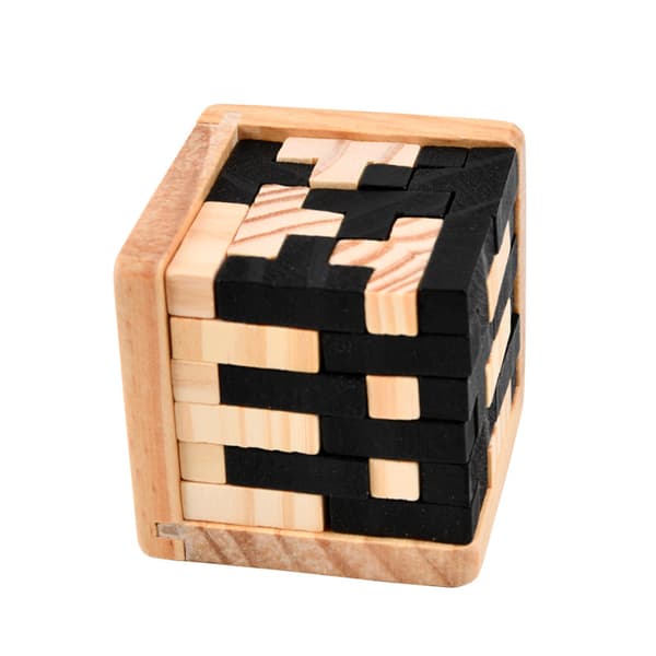 3D-puslespill i tre, for barn og voksne