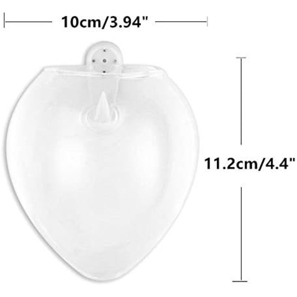Väggmonterad glasvas - Vattenplanteringsvaser Luftblomvasplan