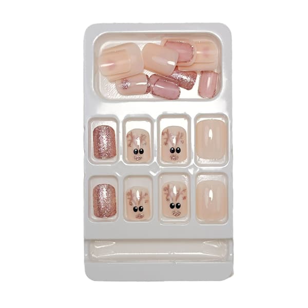 Glitter Lösnaglar, Bärbara Nageltippar