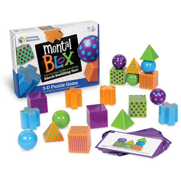 Learning Resources Mental Blox Kritisk Tenkning Spill, Hjemmeskole, 20